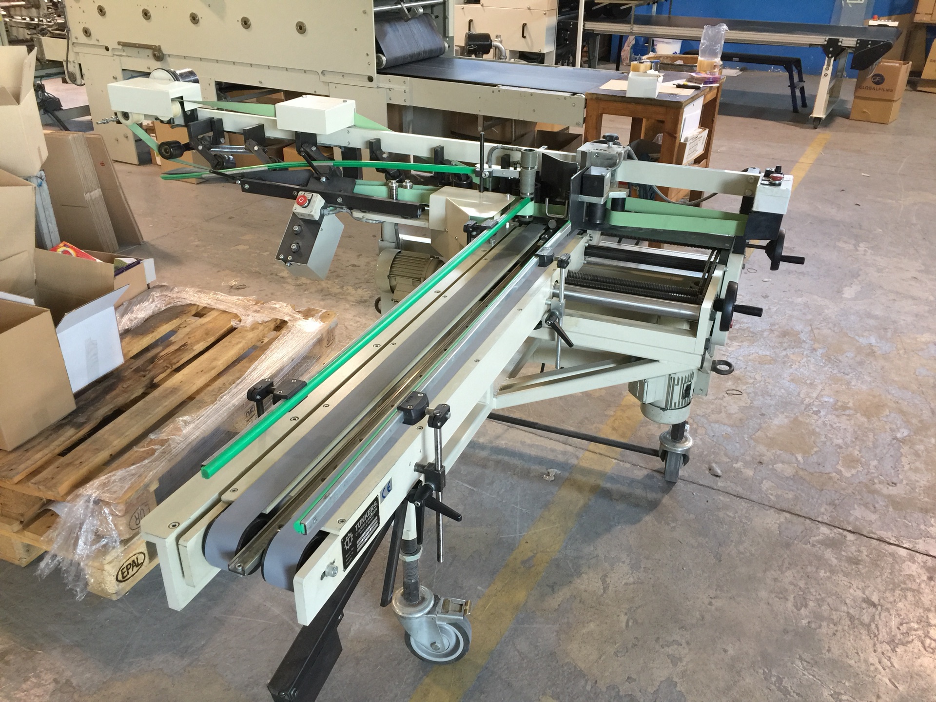 Recogedor semi automático Tünkers FAS-480