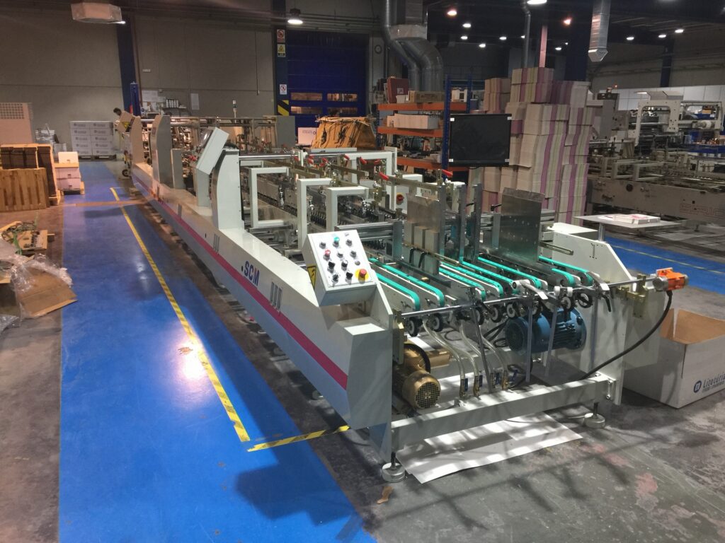 Dobladora pegadora SCM WO-1050PC R