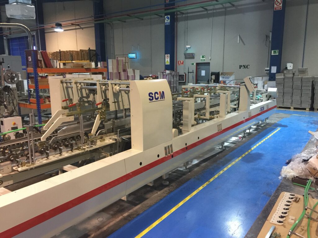 Dobladora pegadora SCM WO-1050PC R