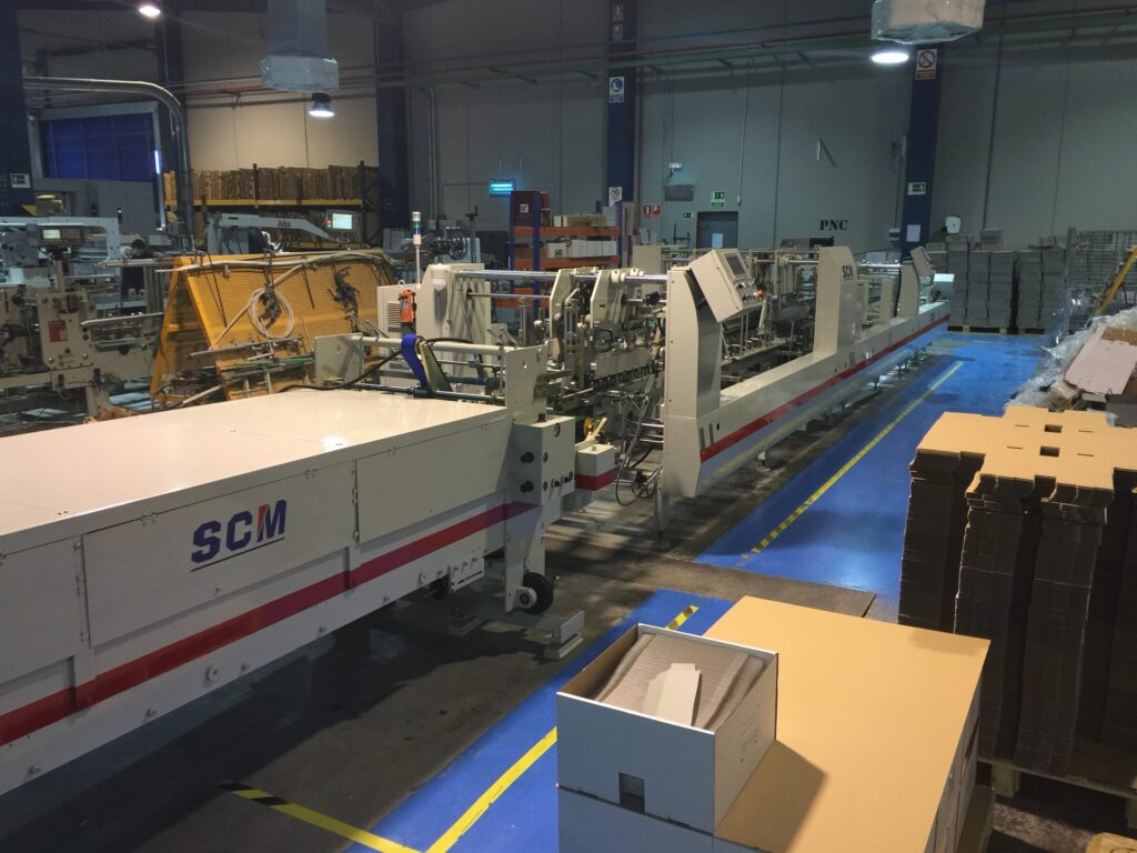 Dobladora pegadora SCM WO-1050PC R