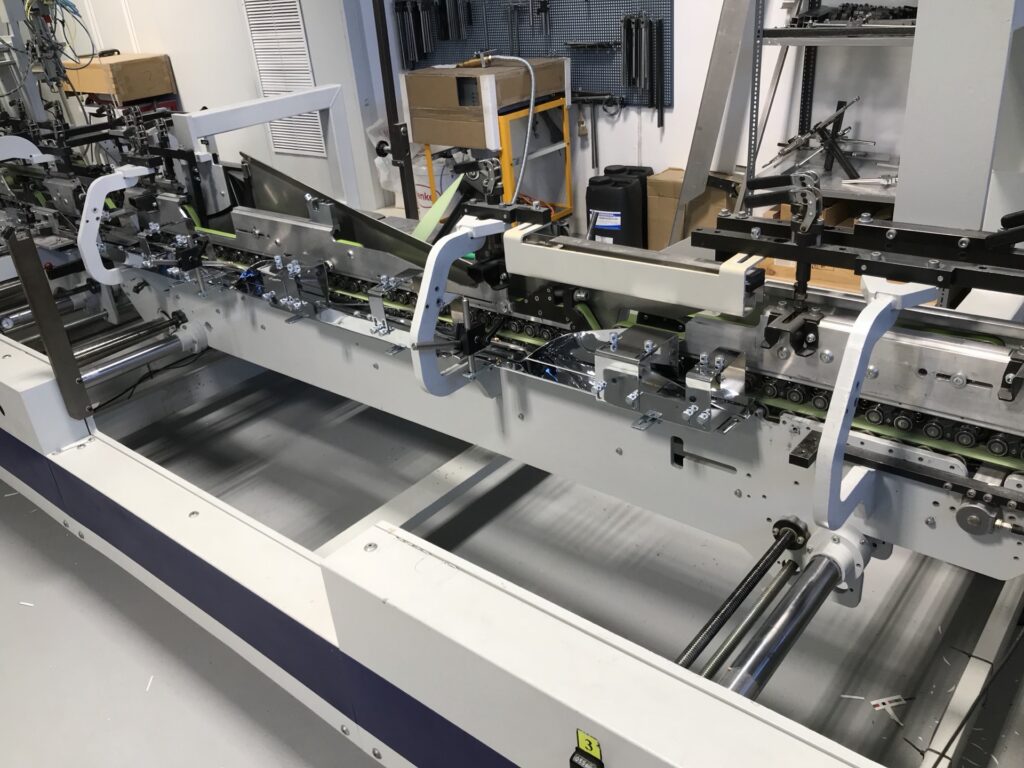 Dispositivo especial para máquina Bobst Alpina