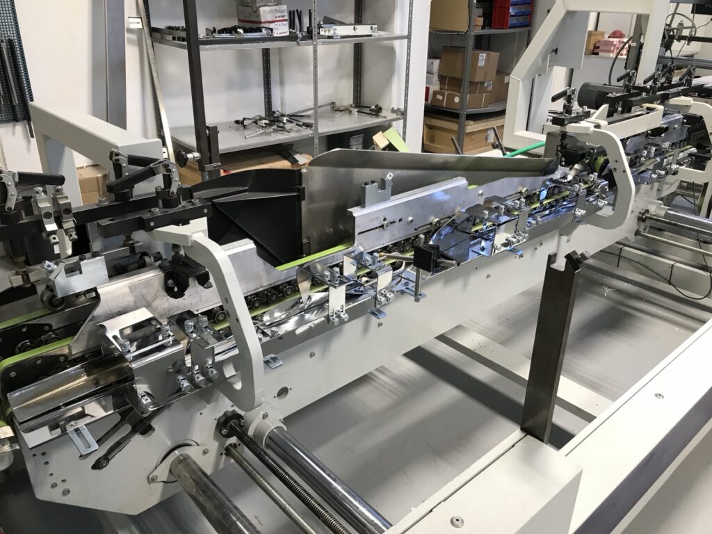 Dispositivo especial para máquina Bobst Alpina