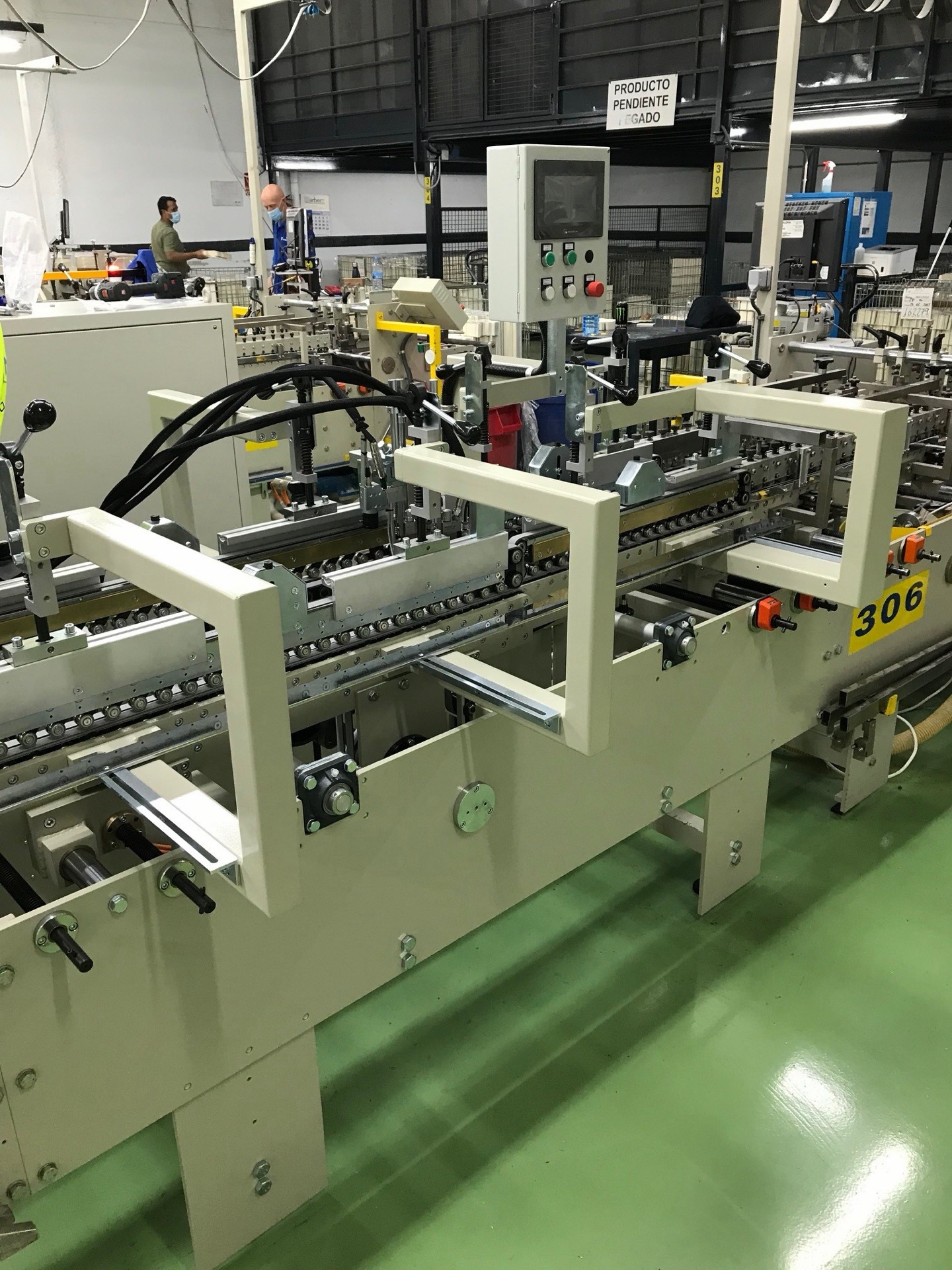 Módulo servos para cajas vacunas en máquina Vesta 800 Plus