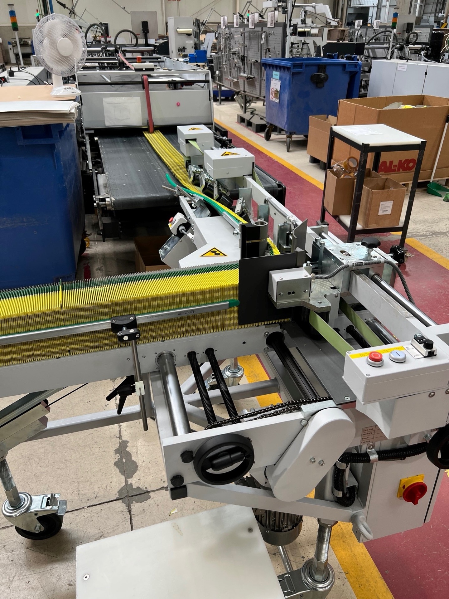 Recogedor semi automático Tünkers FAS-480