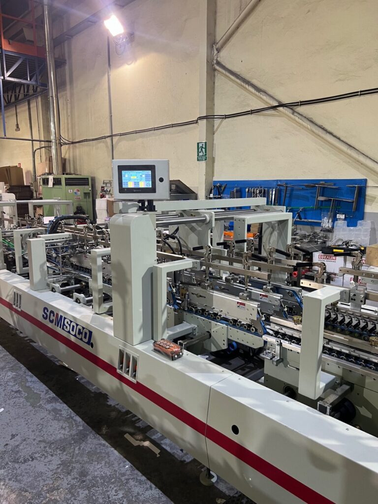 Dobladora pegadora SCM WO-1050PC R