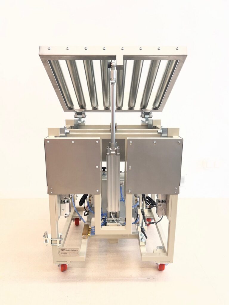 Mesa electroneumática ajustable en altura