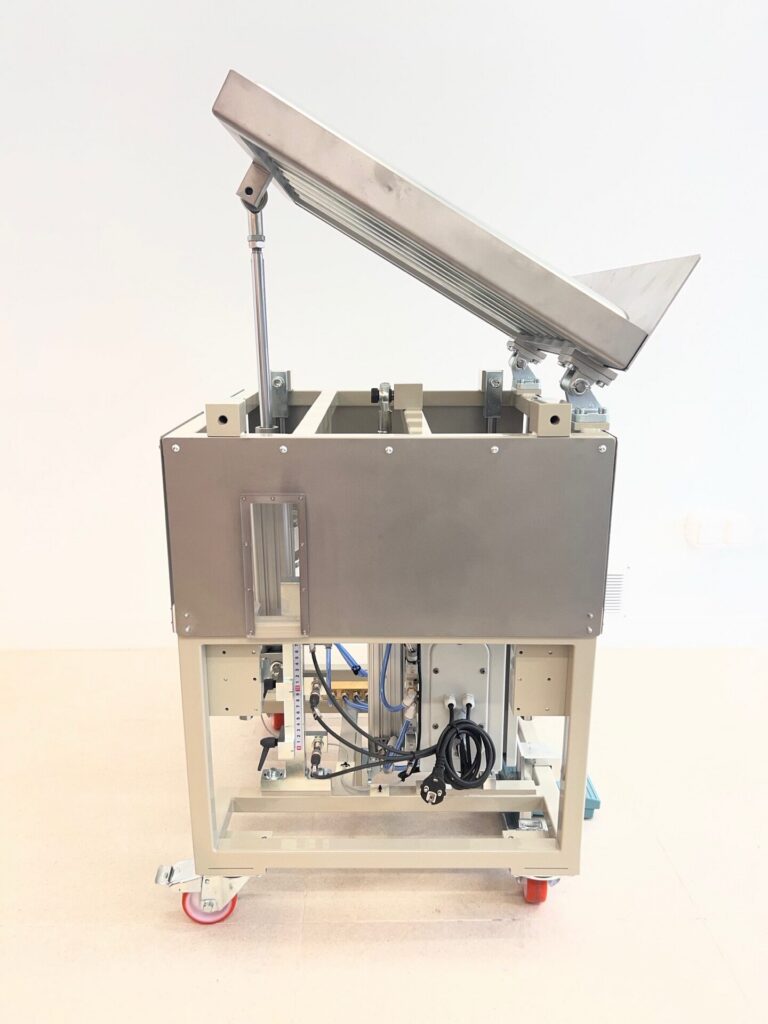Mesa electroneumática ajustable en altura